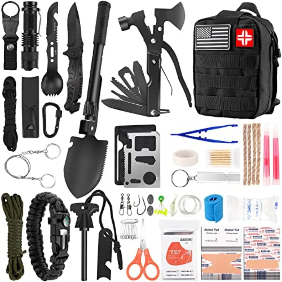Emergency Survival and First Aid Kit