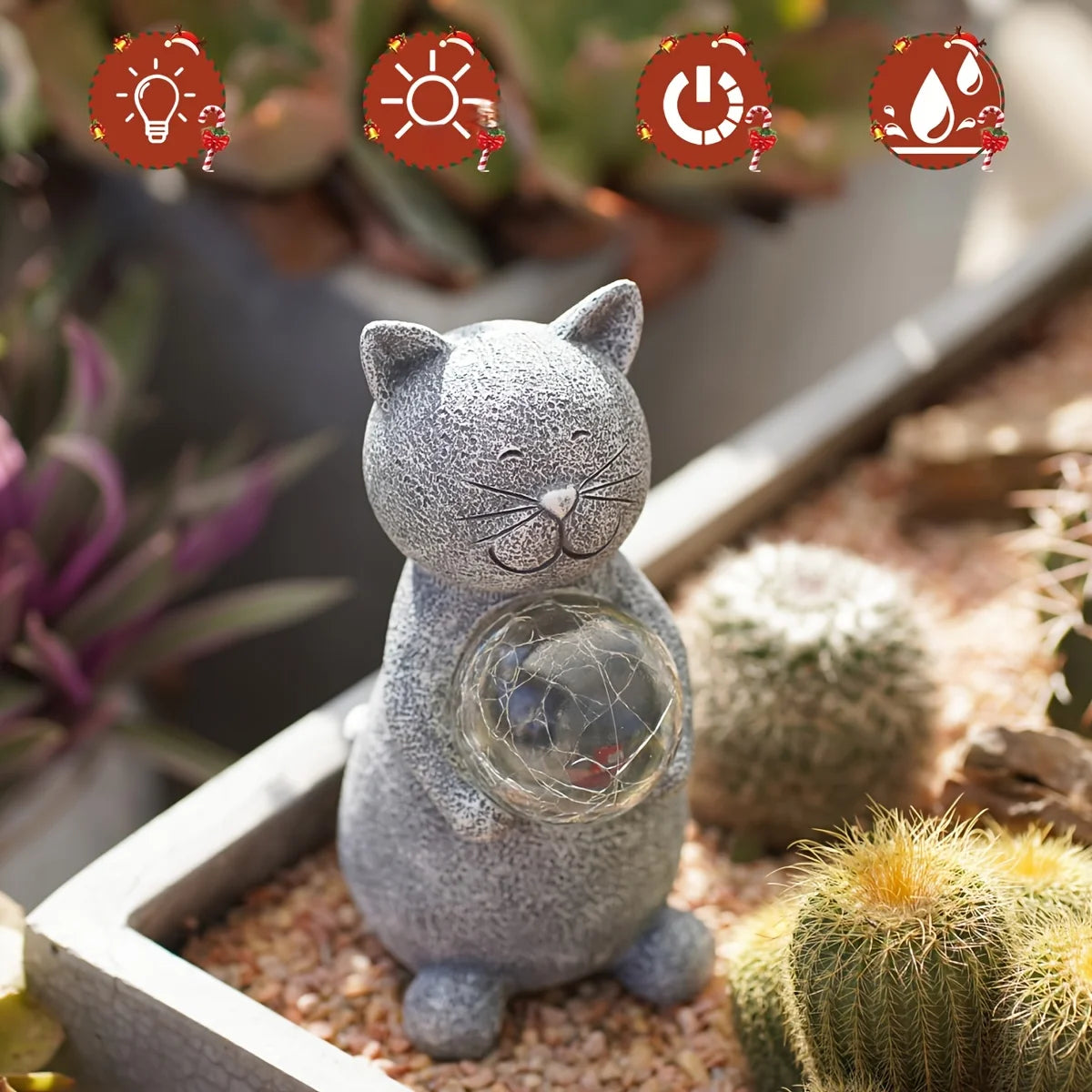 Garden Solar Statue Light