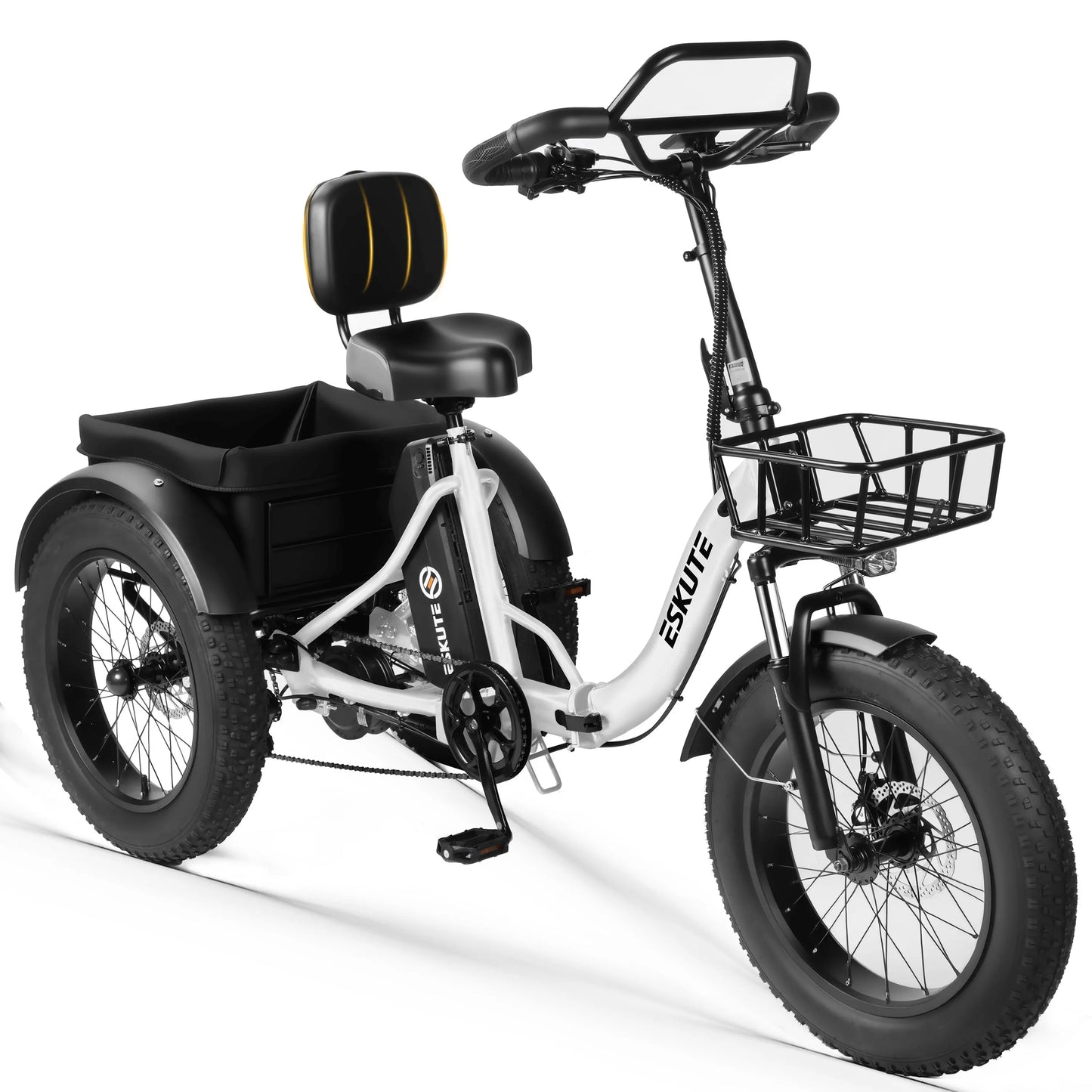 Electric Trike for Adults, 998.4Wh Battery, 1200W Peak Motor,