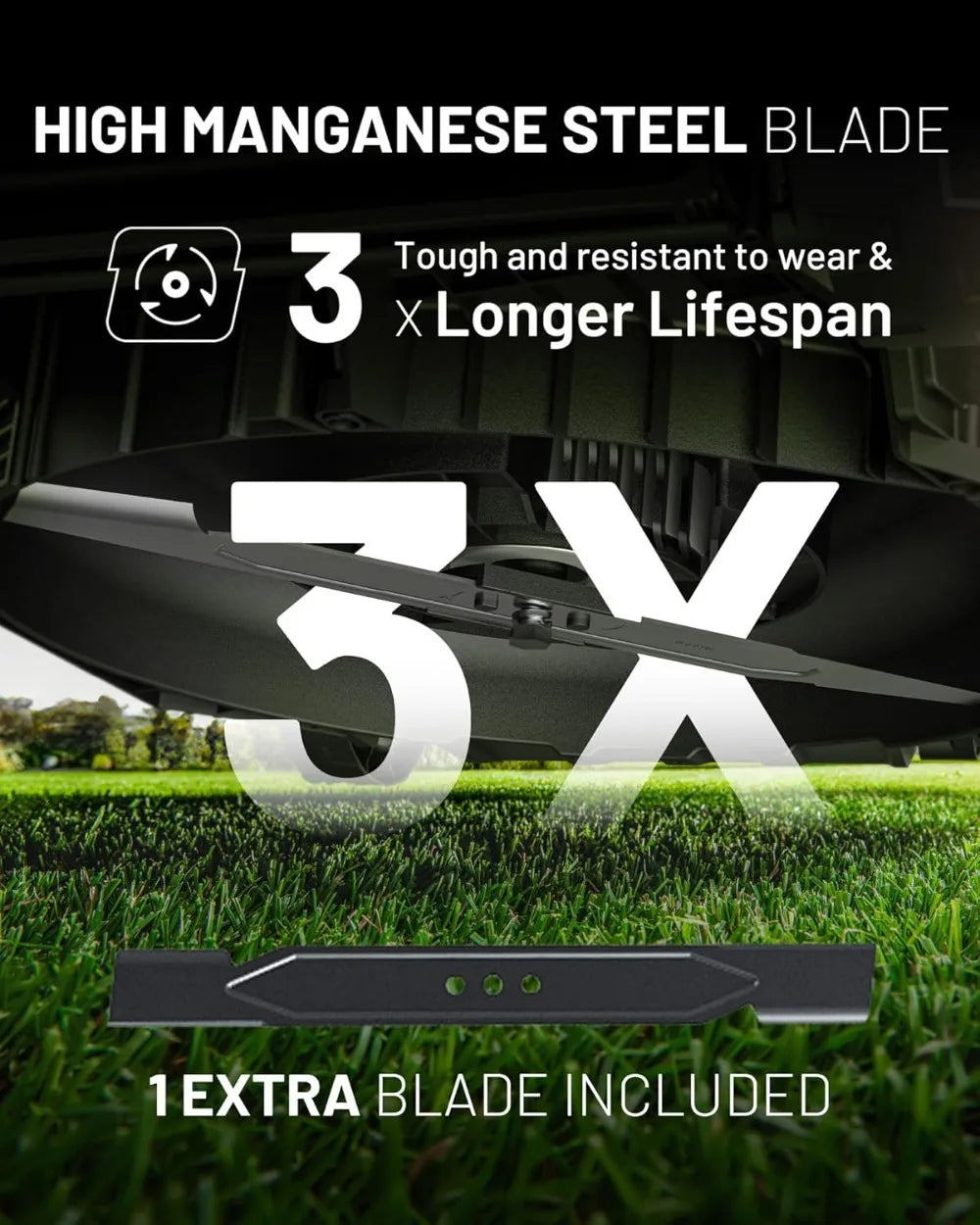 14 Inch Cordless Lawn Mower