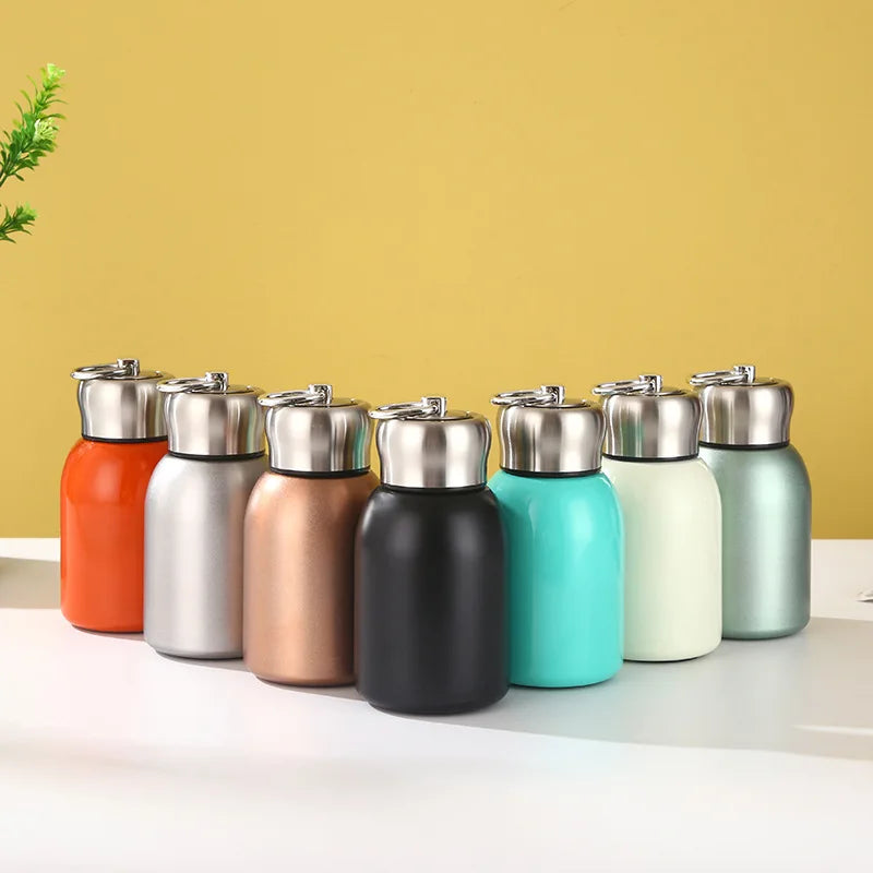 1pc 300ml Insulated Stainless Steel Travel Mug