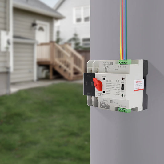 Automatic Transfer Switch, 2Pole 100 Amp