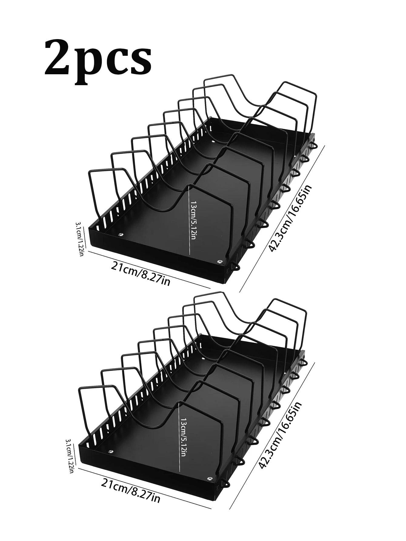 pots, bowls, and lids storage rack