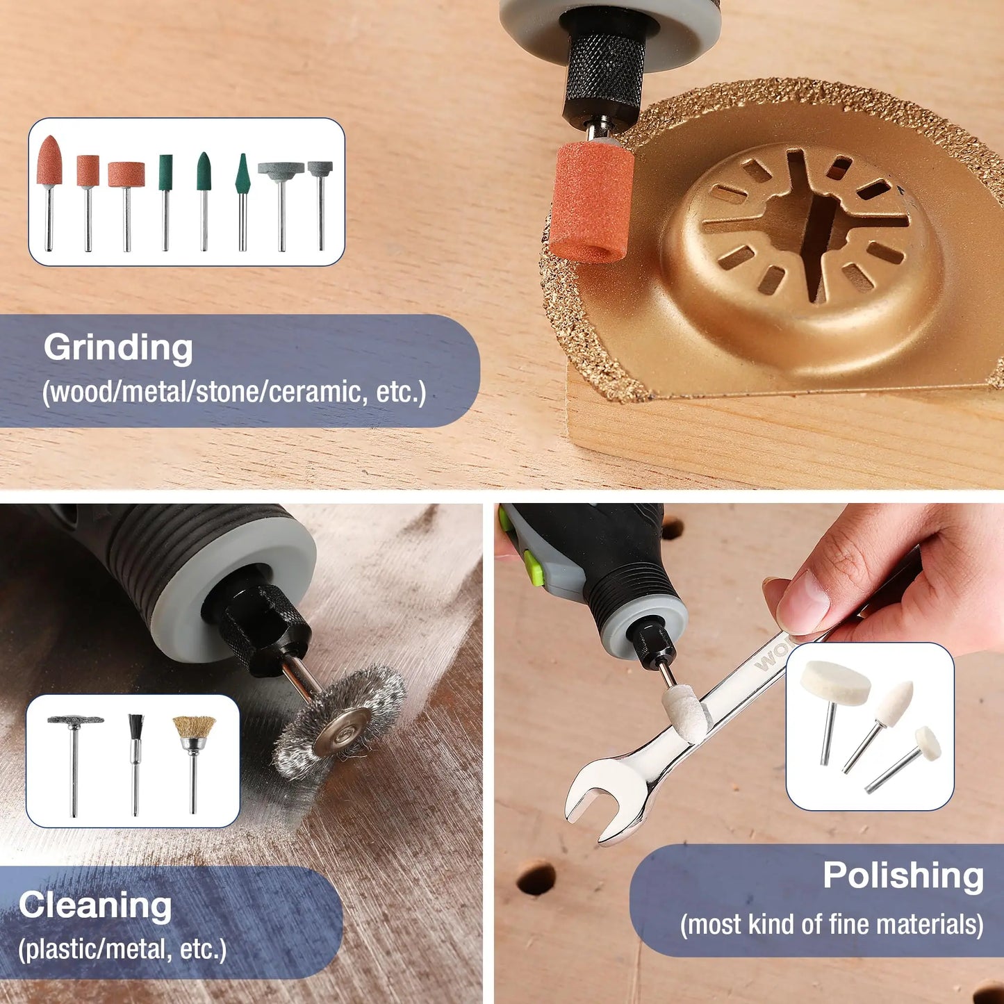 516PCS Rotary Tool Accessories Kit