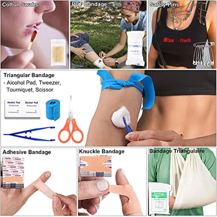 Emergency Survival and First Aid Kit