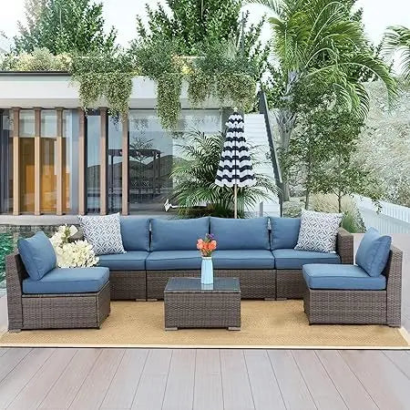 7 Piece Patio Furniture Set