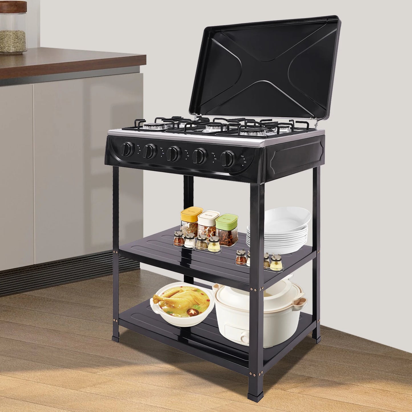 5 Burners Gas Stove