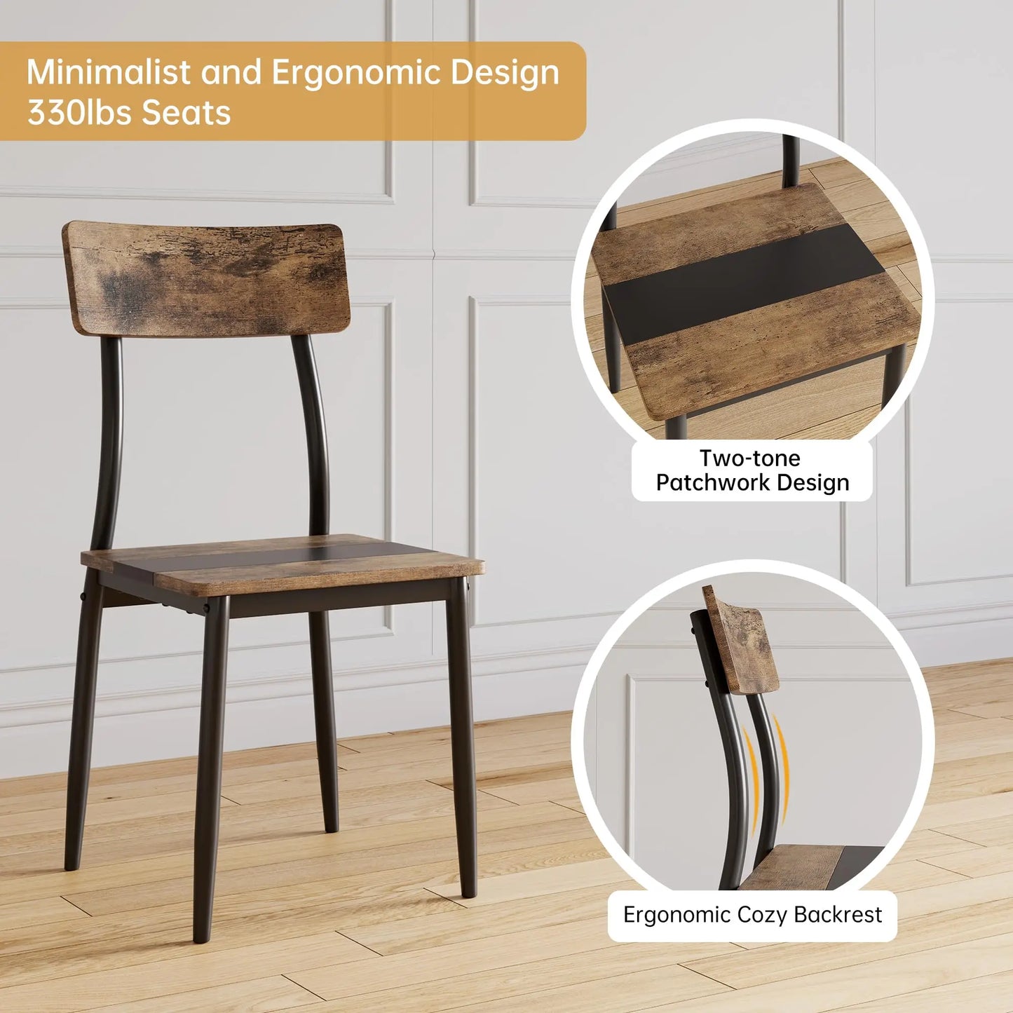 3-Piece Dining Table Set