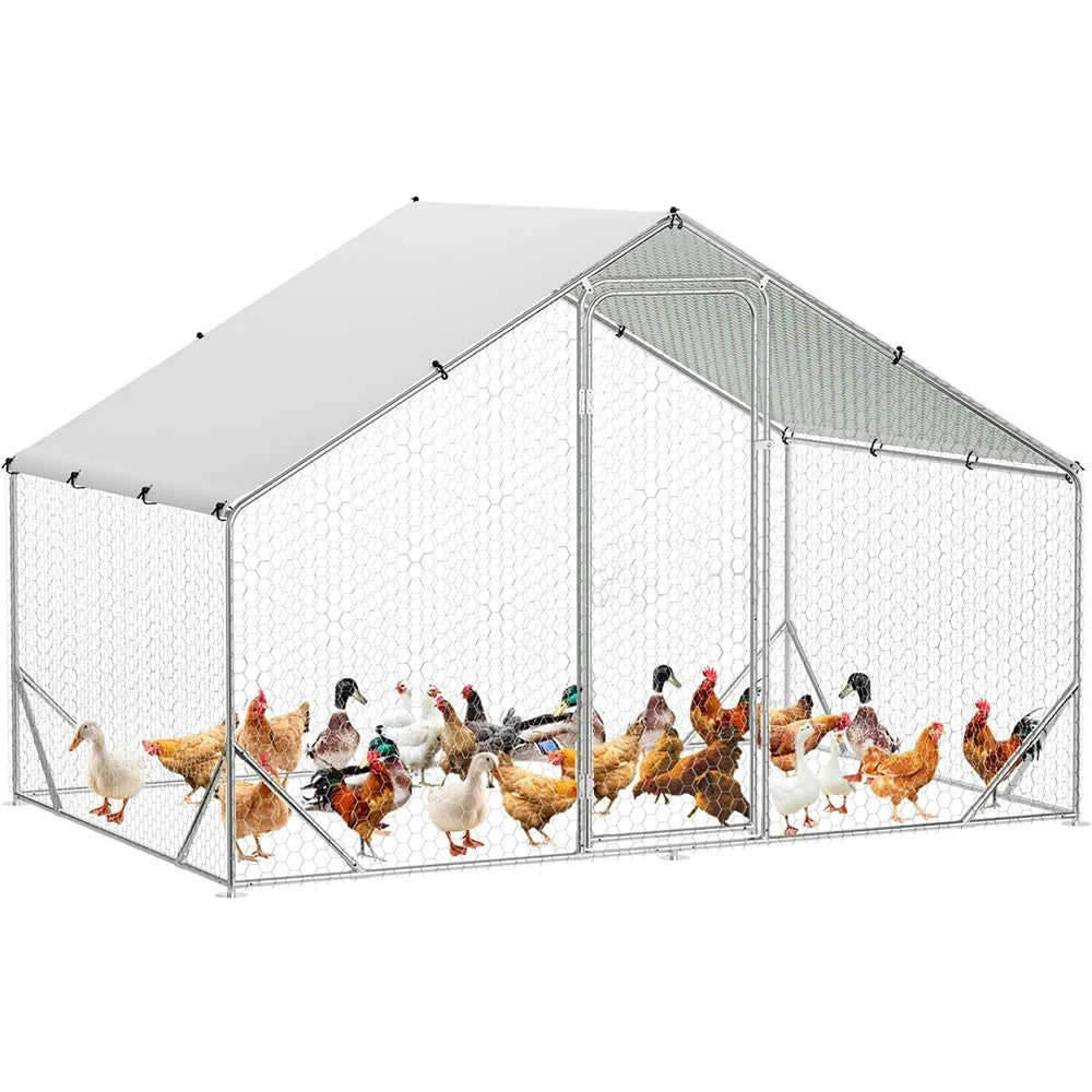 Metal Large Chicken Coop
