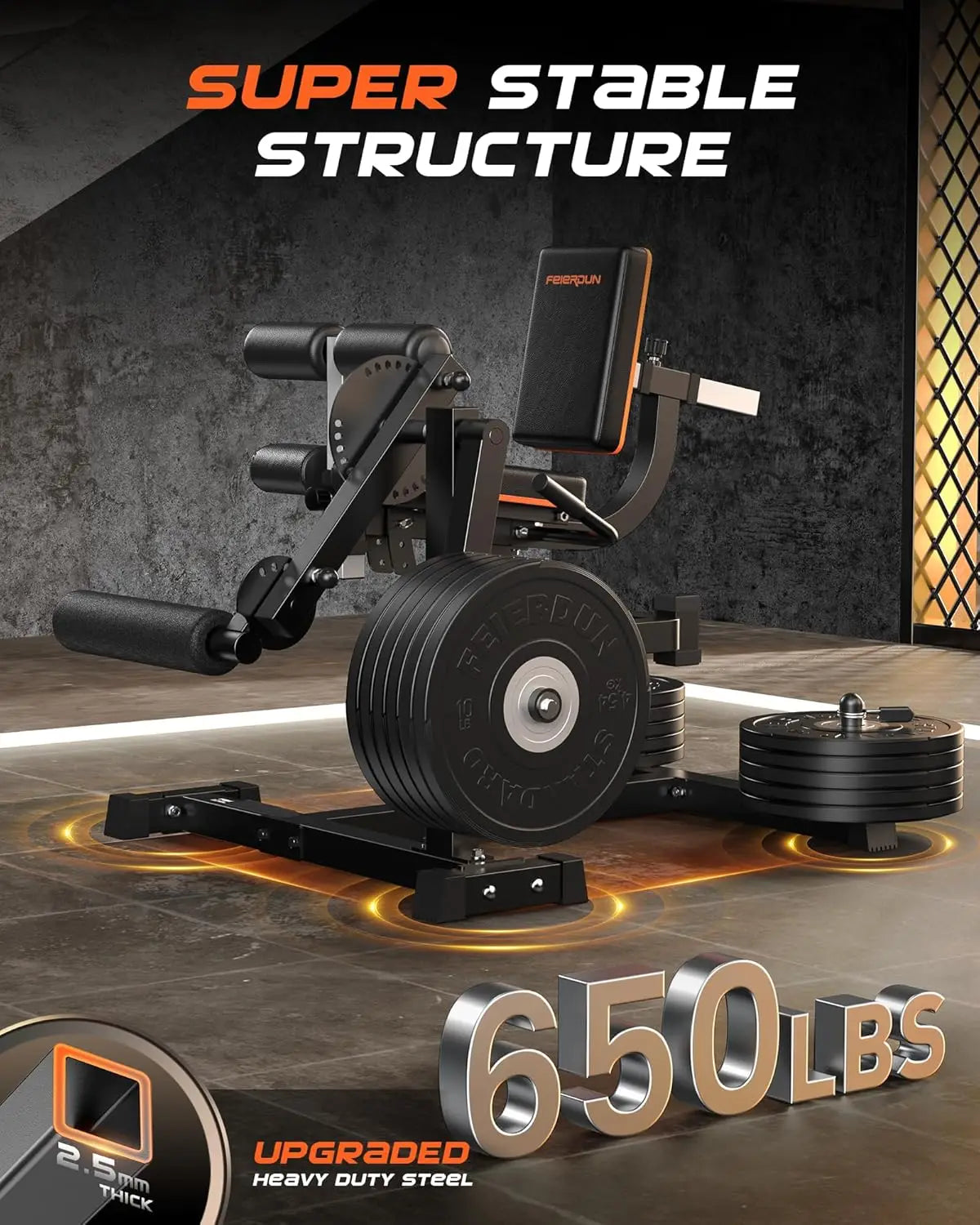Leg Extension Curl Machine
