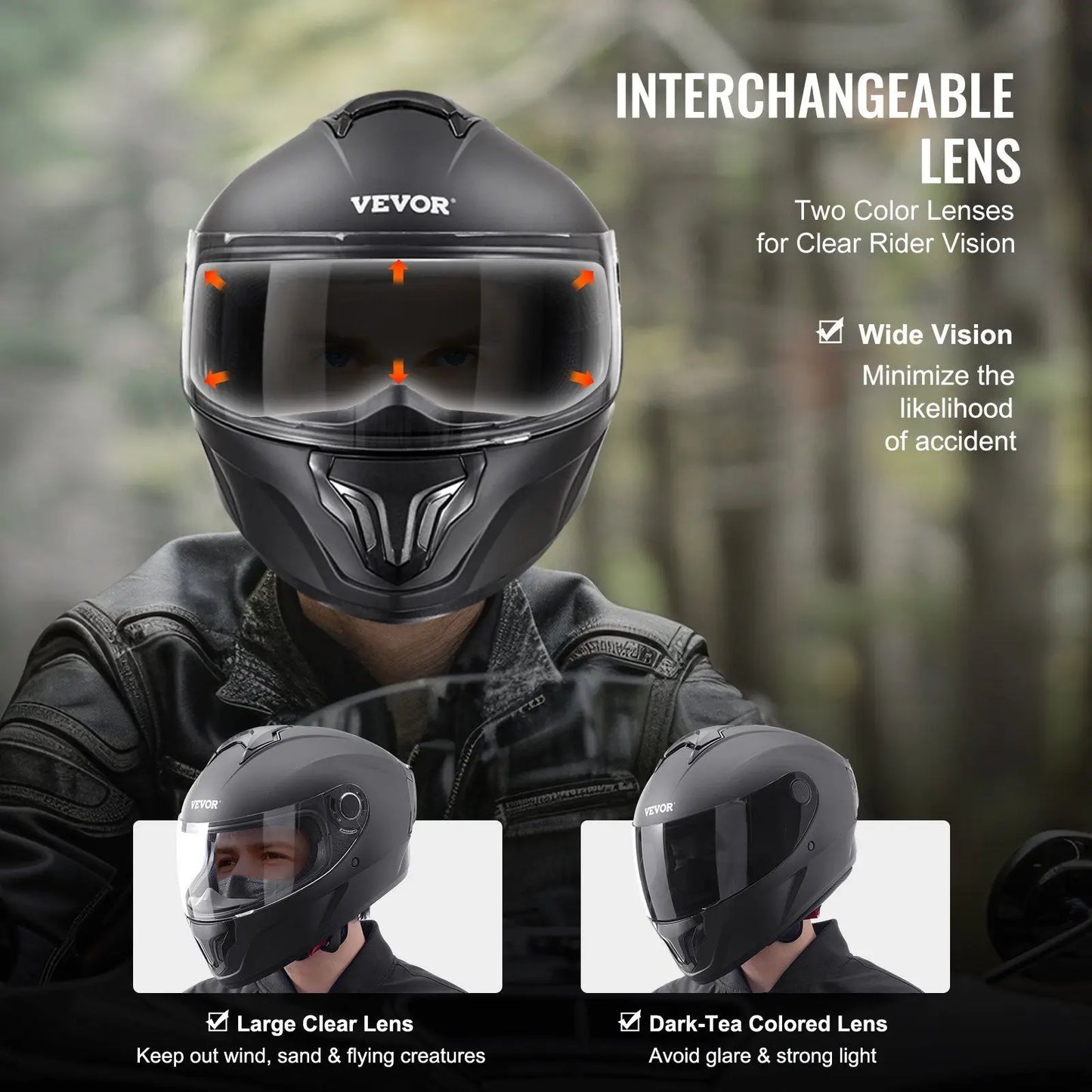 Full Face Motorcycle Helmet