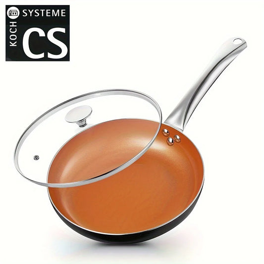 8 Inch Nonstick Frying Pan with Lid