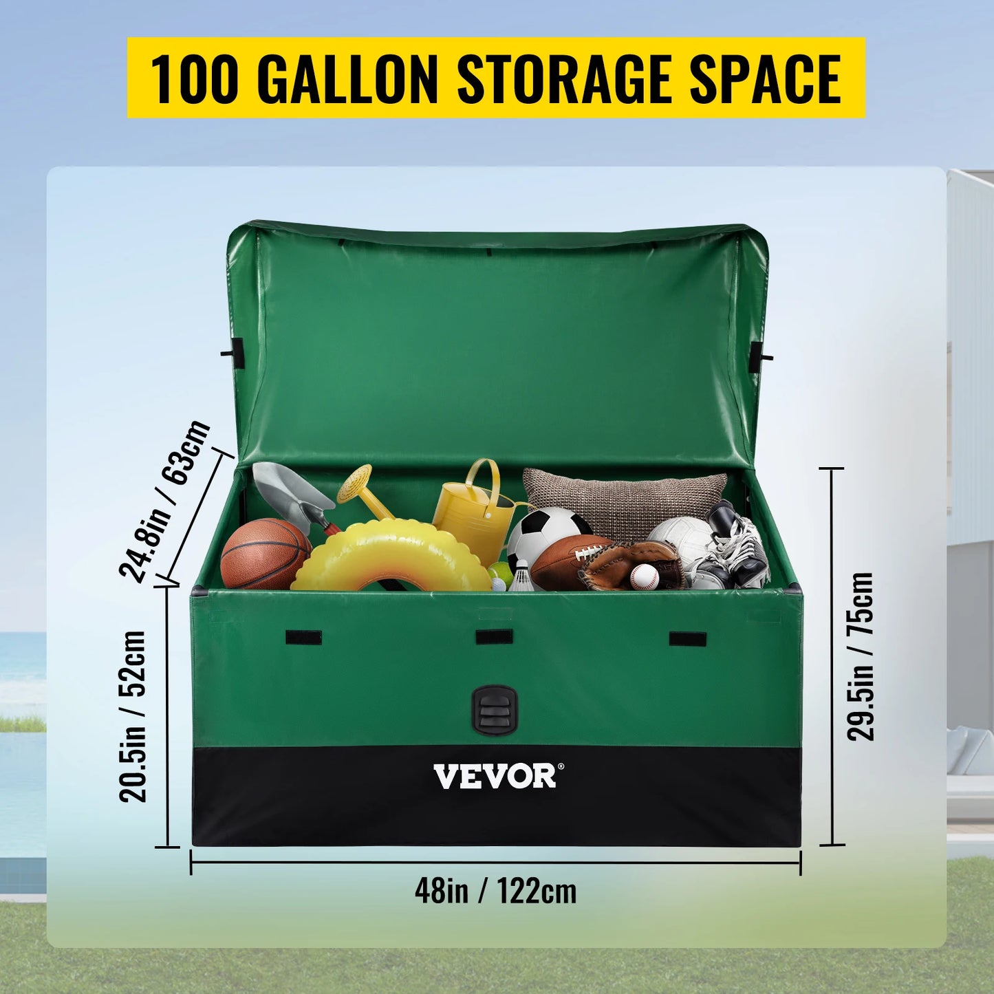 Patio Deck Box 100 /150 /230 Gallon