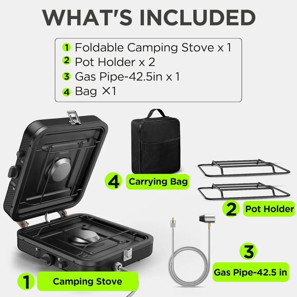 Two Burner Propane Camp Stove