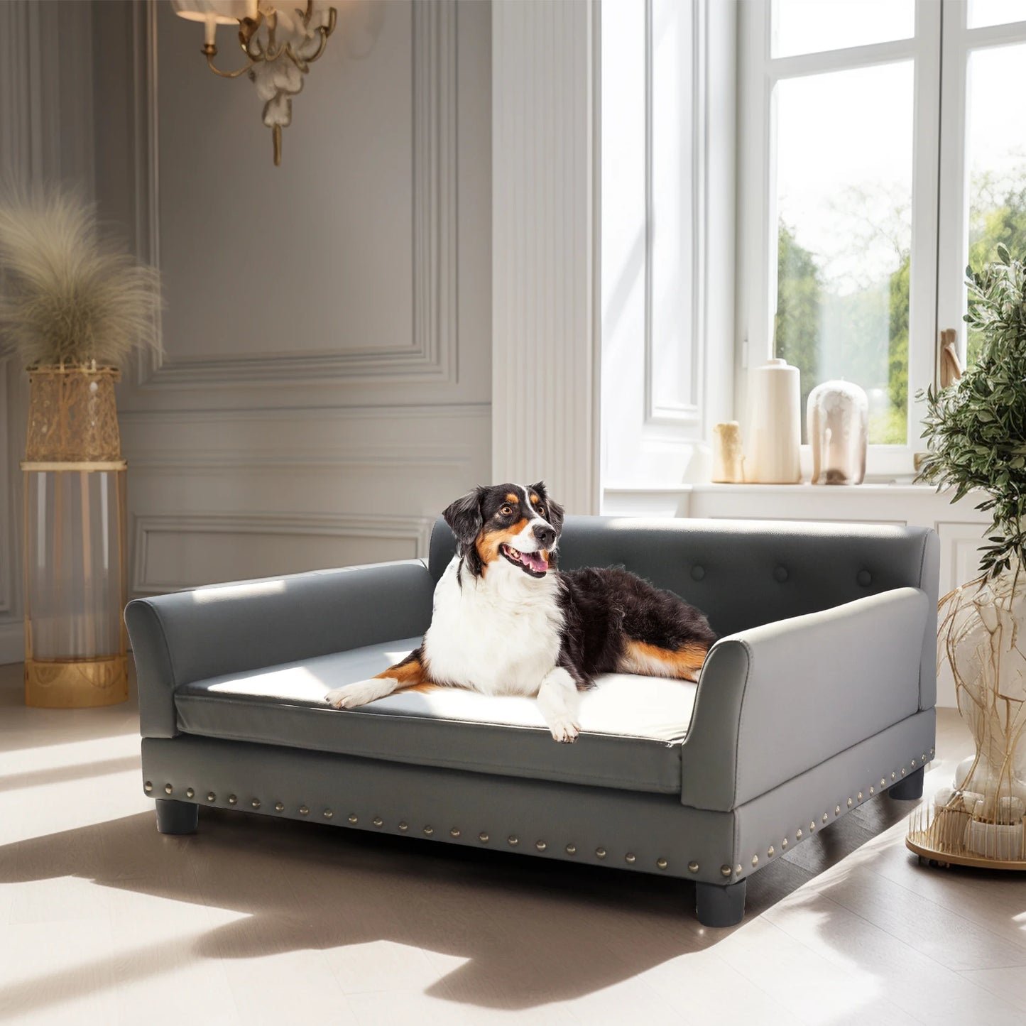Durable Elevated Dog Sofa
