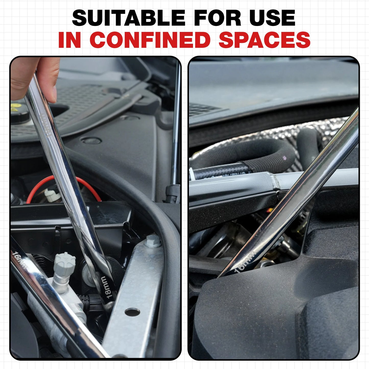 Extra Long Wrench Set Metric