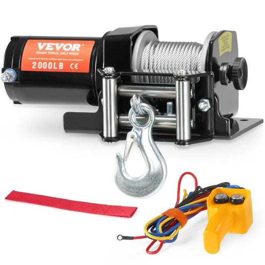 Electric Winch ATV UTV 2000 lb