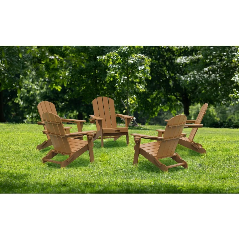 Folding Adirondack Chair Set of 4