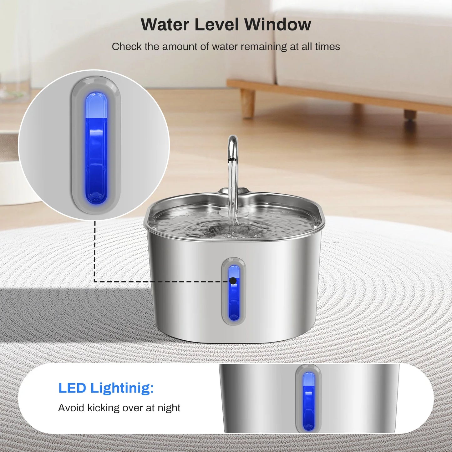 2.2L Cat Water Fountain