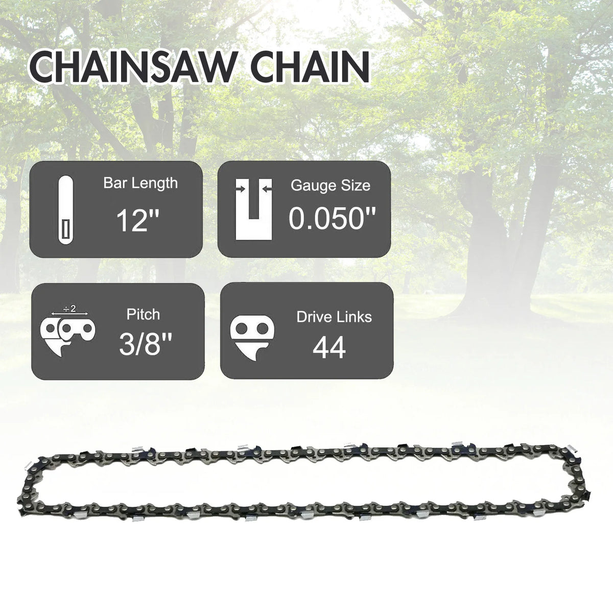 Chain Saw Gasoline 12 Inch