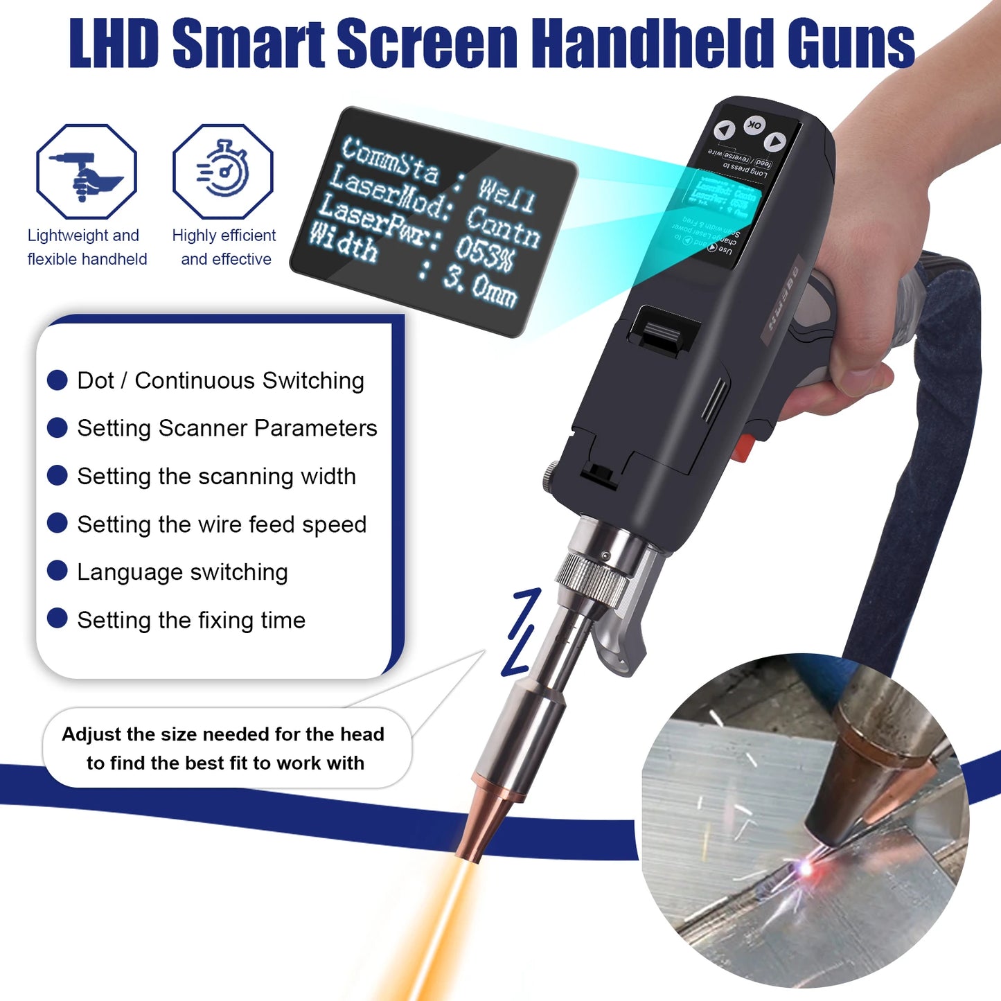 4 IN 1 Fiber Laser Welding Cutting Cleaning Soldering Machine