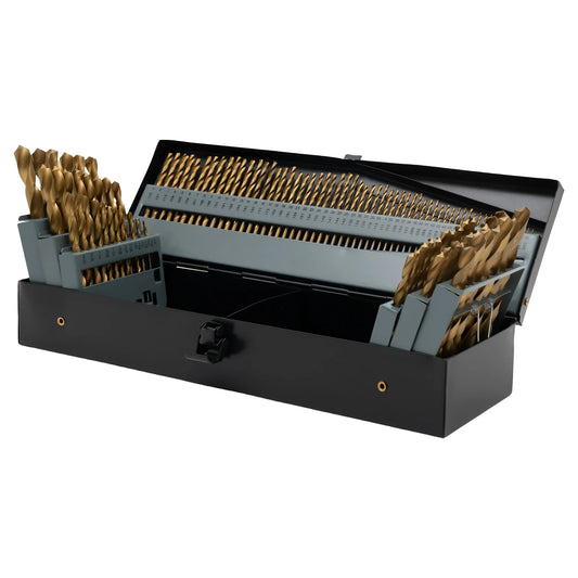 Drill Bit Set,  115 PCS High-Speed Steel, Multi Size