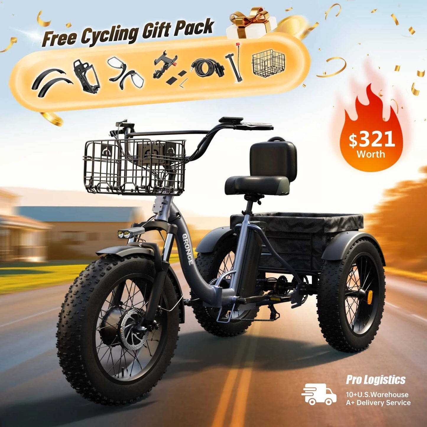 Electric Tricycle for Adults