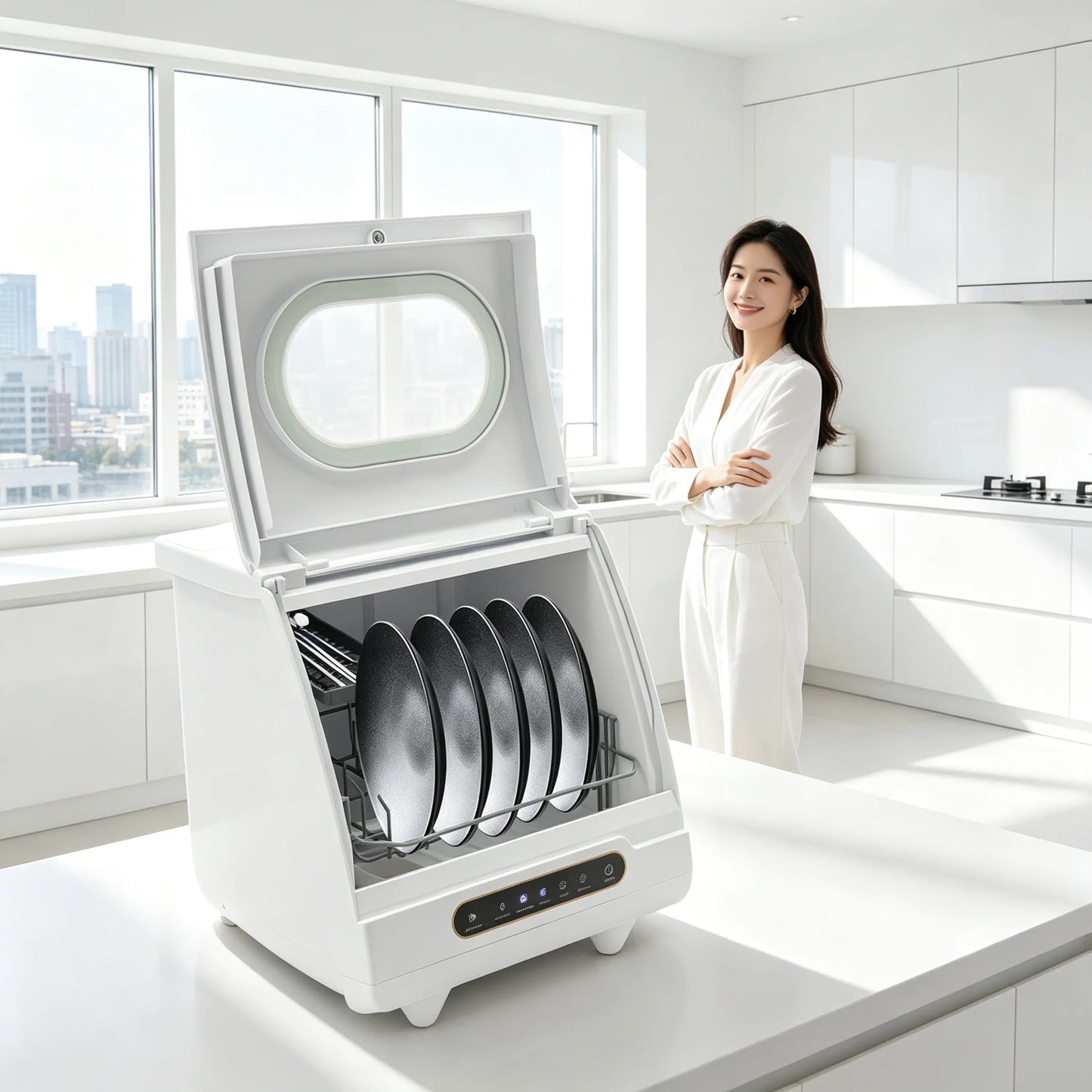Portable Countertop Dishwasher