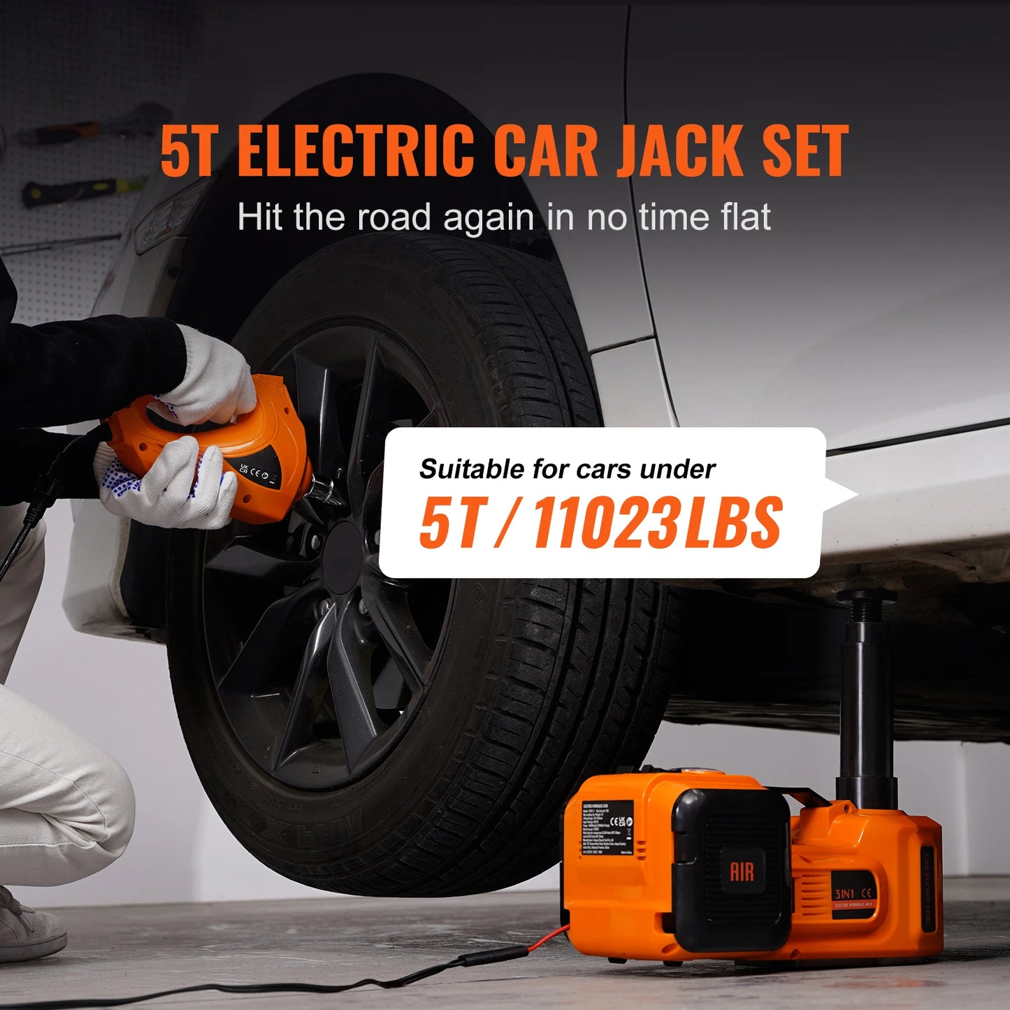 5T Electric Car Jack