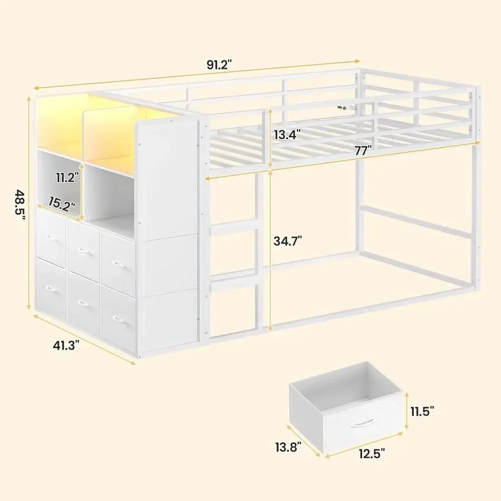 Twin Over Twin Bunk Bed