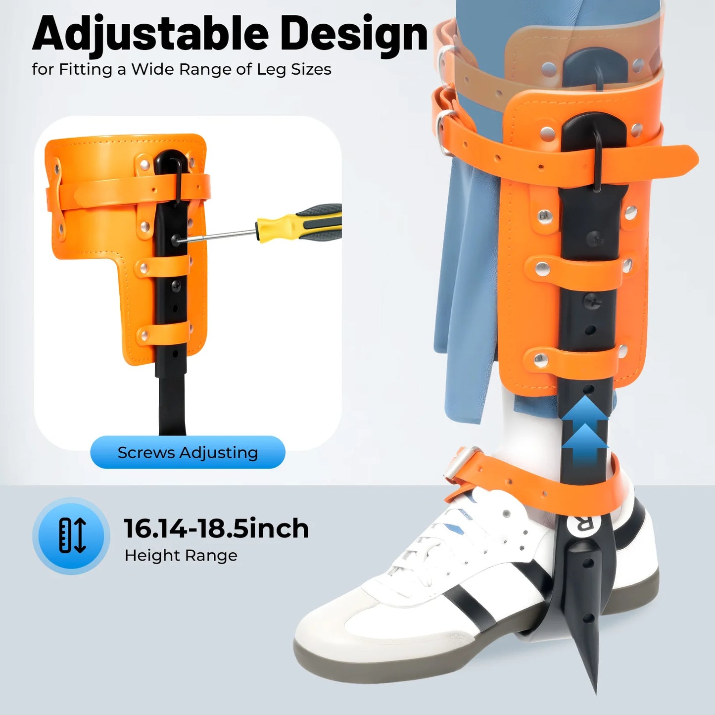 Adjustable Leather Climbing Spikes