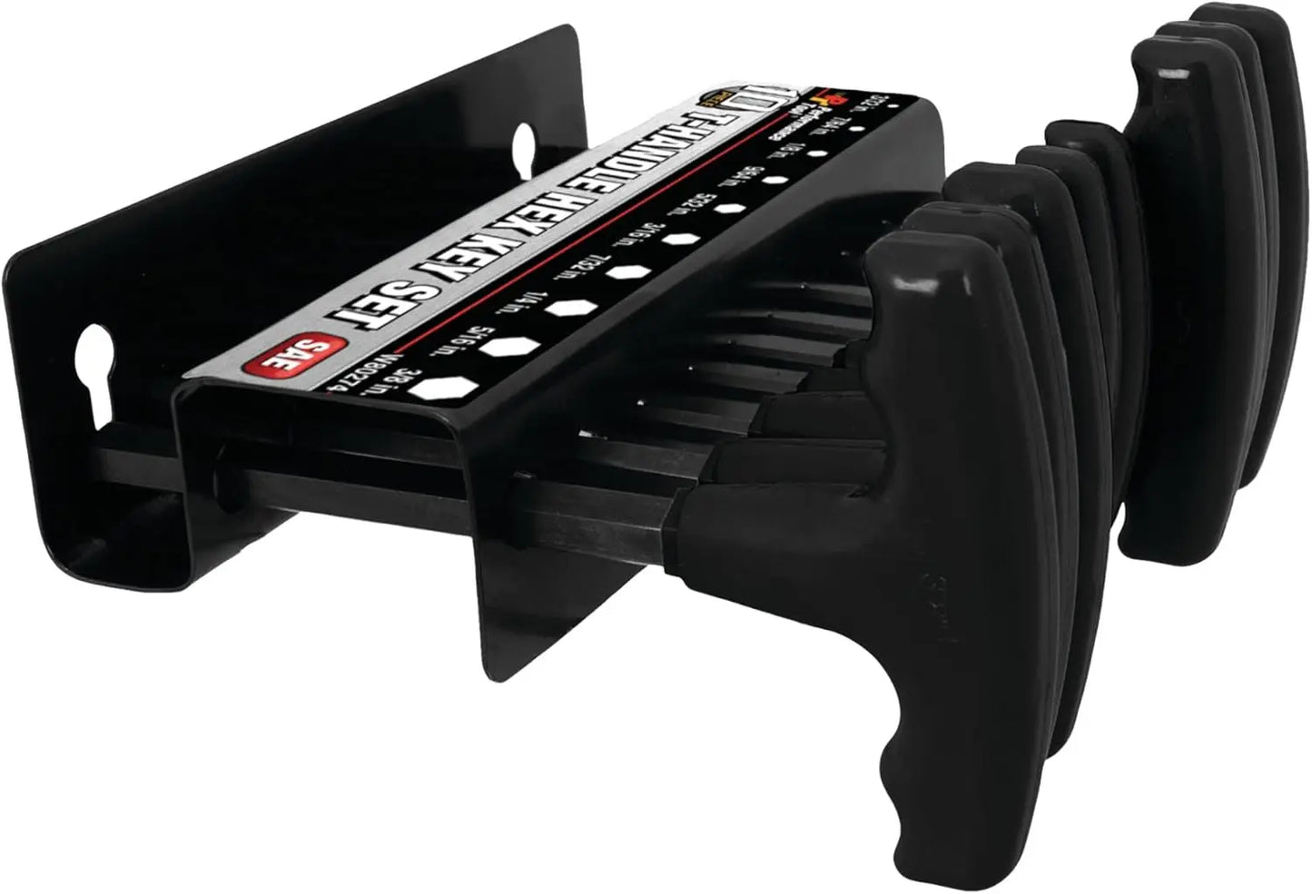 10-Piece SAE T-Handle Allen Wrench Set