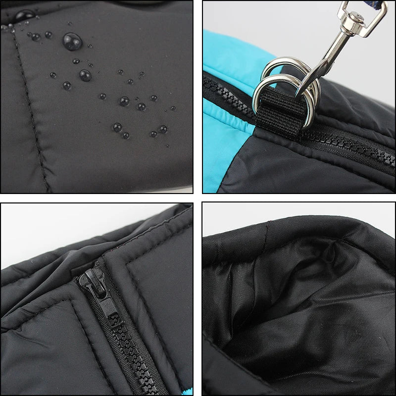 Winter Pet Dog Clothes Warm Waterproof