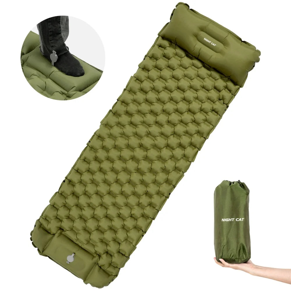 Inflatable Sleeping Pads for Camping