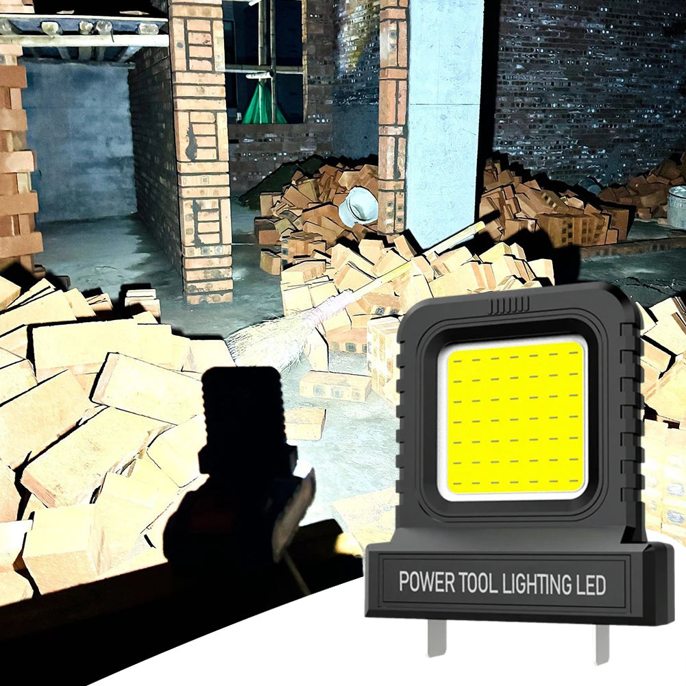 LED Work Light for Makita,Milwaukee,Dewalt,Bosch ,20V-21V Li-ion Battery