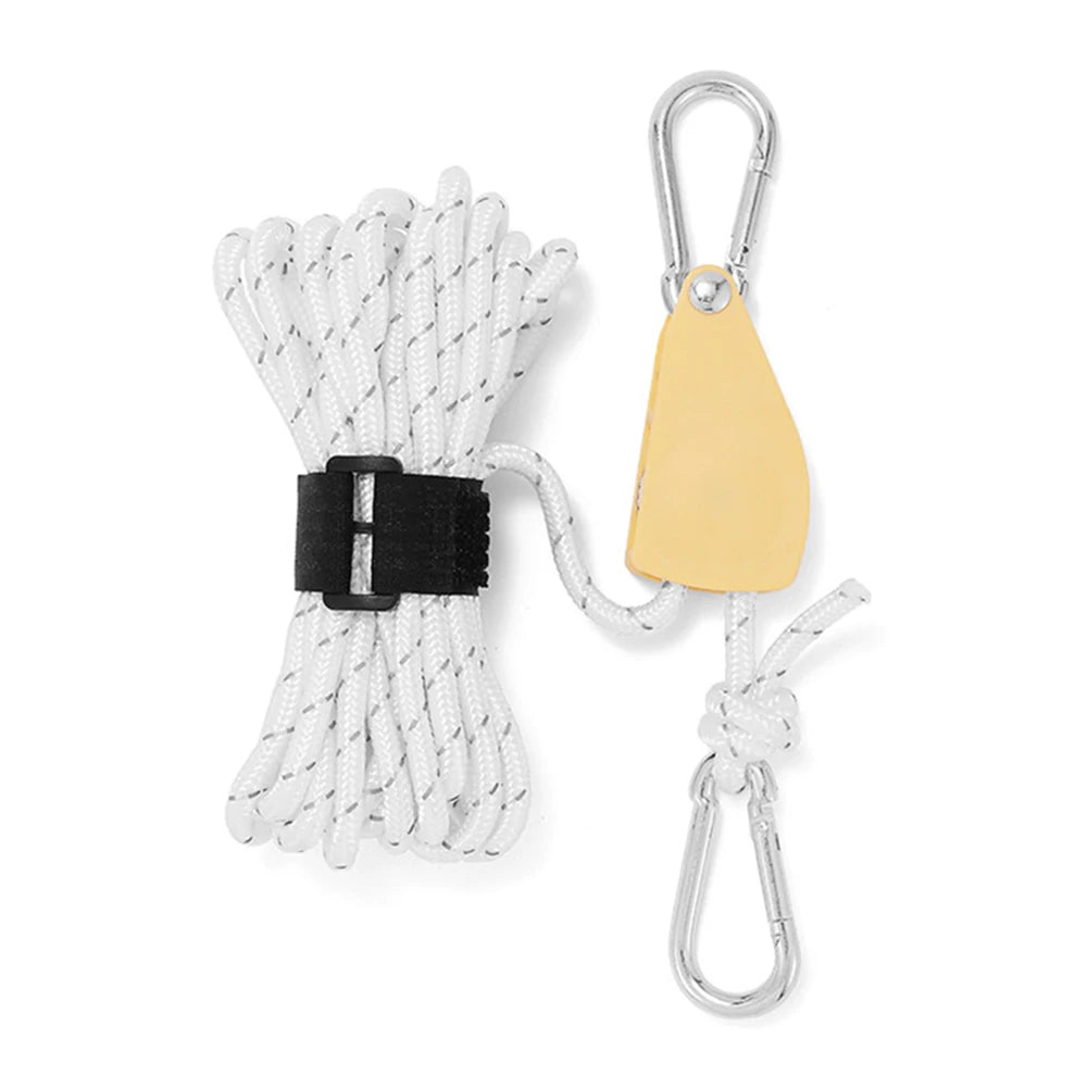 4mm 4m Rope Fastener Fixed Buckle Adjustable
