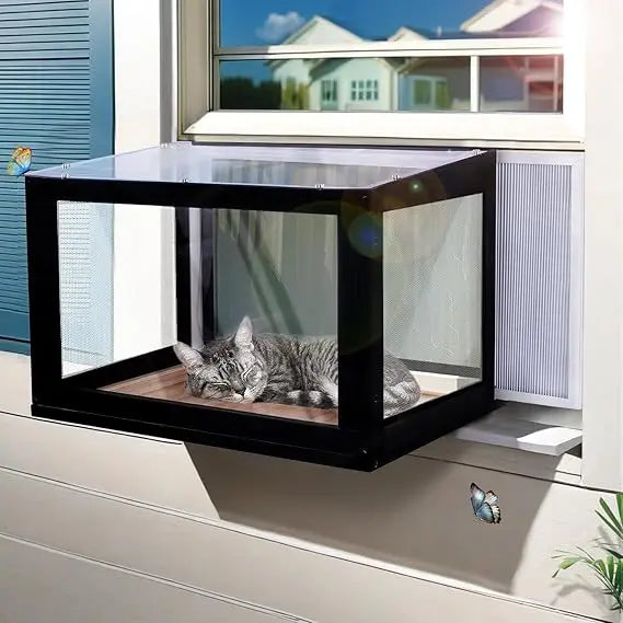 Window Box Outdoor Cat Enclosure