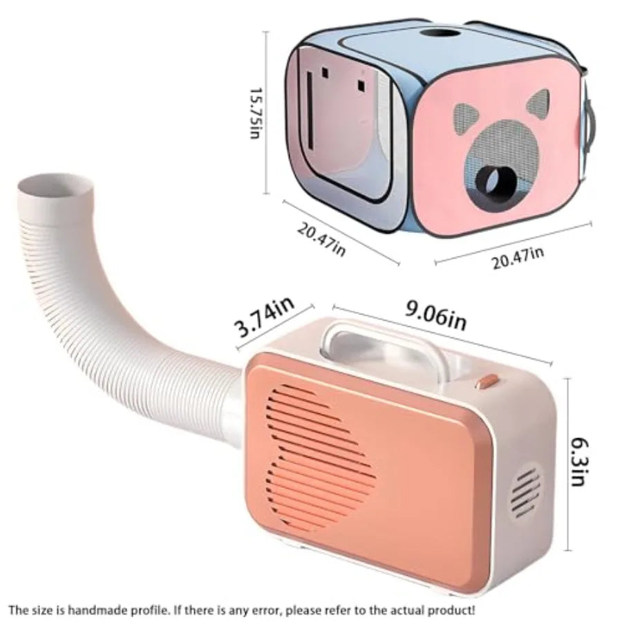 Pet Dryer with Pet Dryer Box 108L