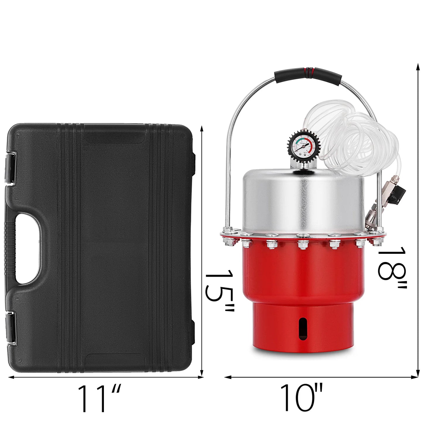 Pneumatic Air Pressure Brake Bleeder Kit