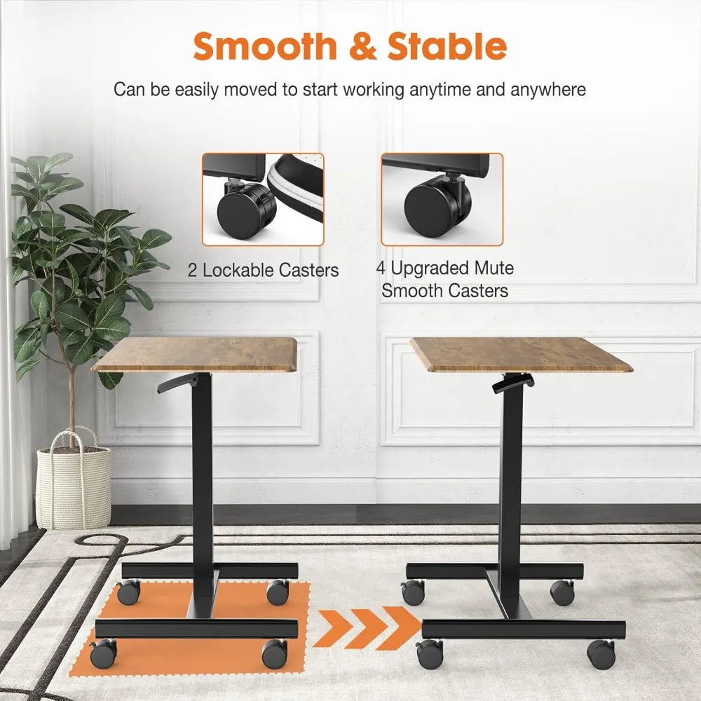 Rolling Laptop Computer Cart