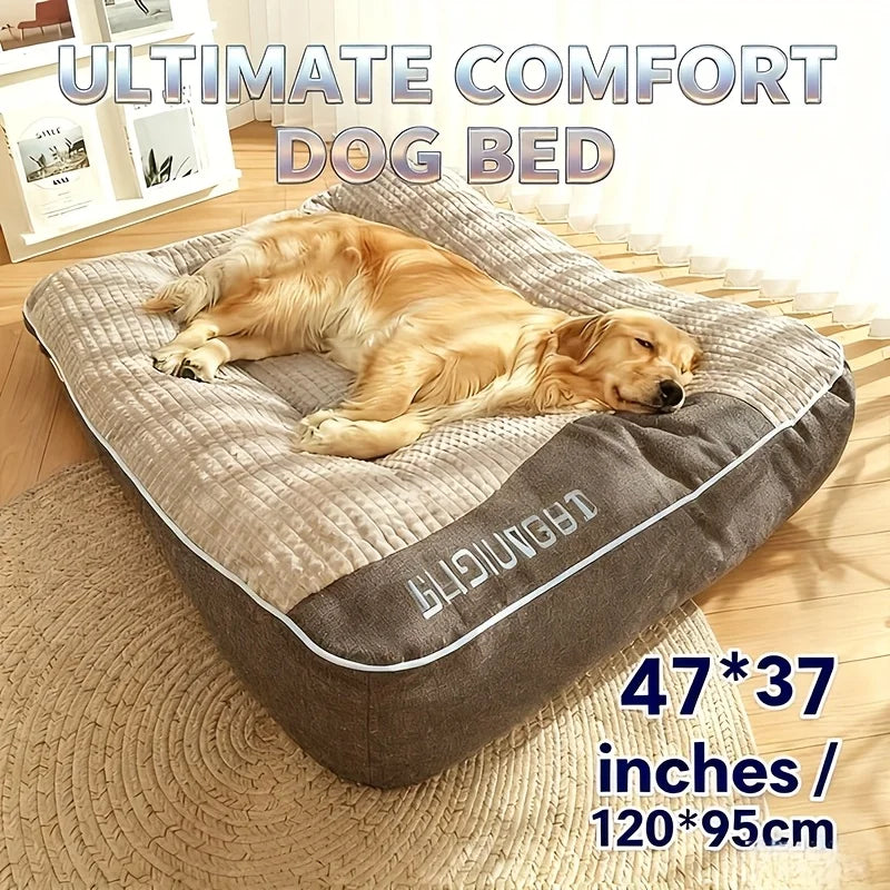 Extra Large Dog Bed 47inch, Orthopedic