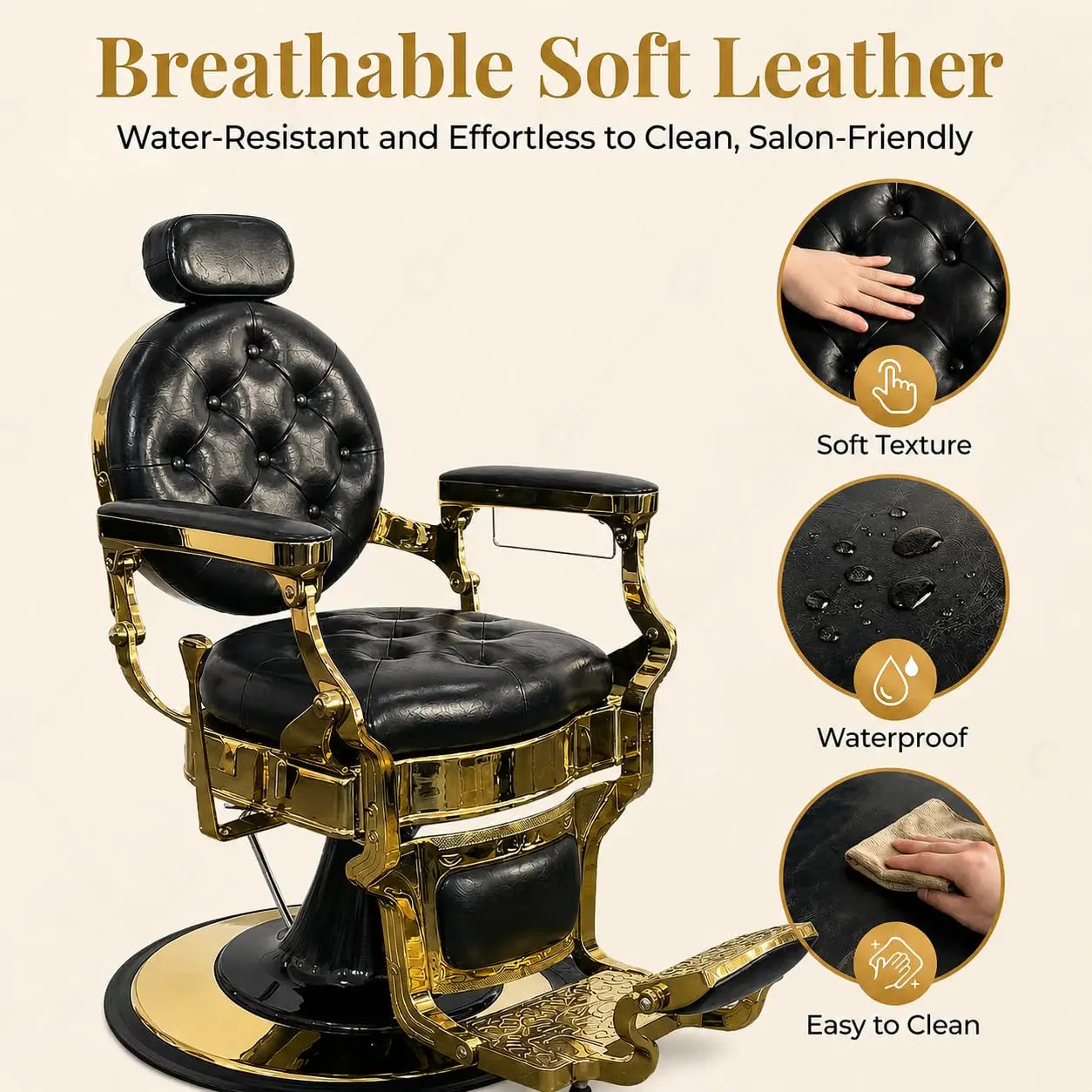 Vintage Heavy Duty Barber Chair