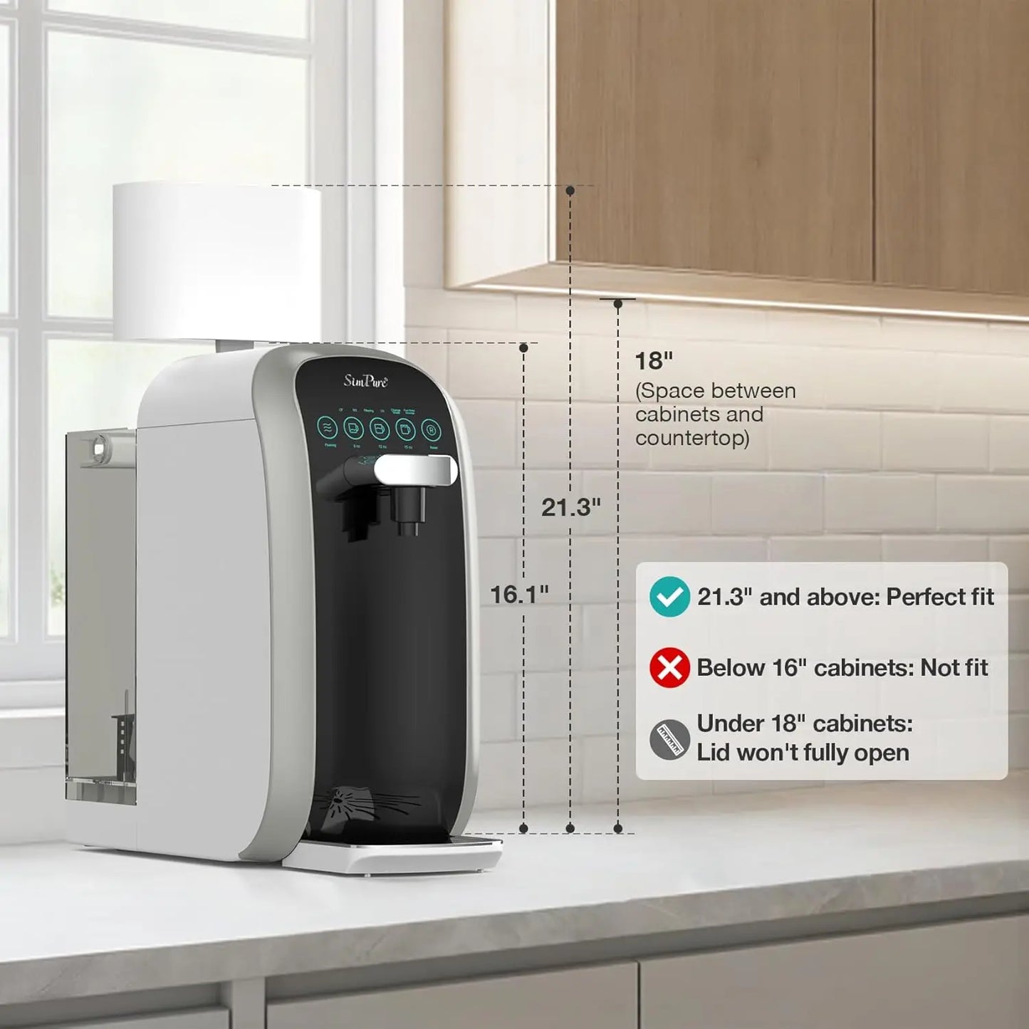 Countertop Reverse Osmosis Water Filter