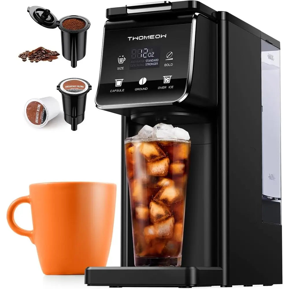 Hot & Iced Single Serve Coffee Maker