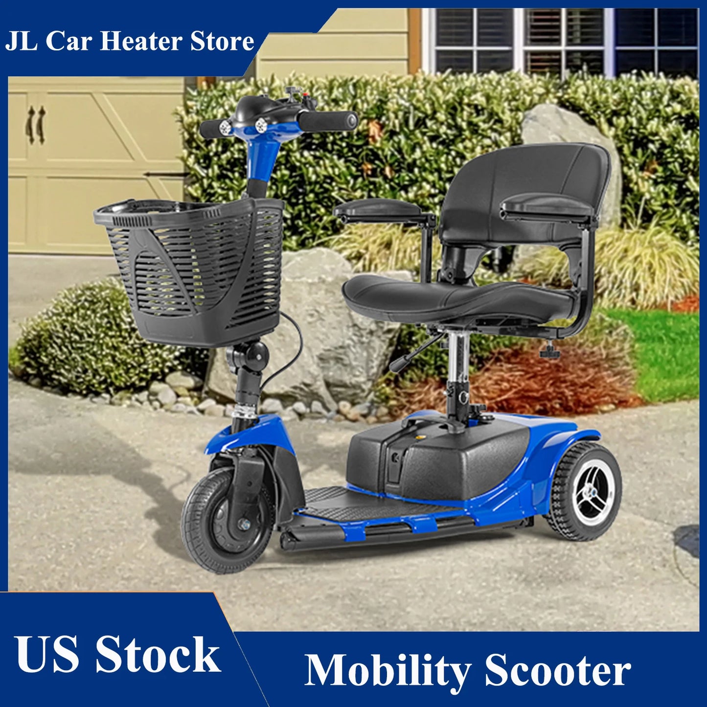 Electric 3 Wheel Mobility Scooter