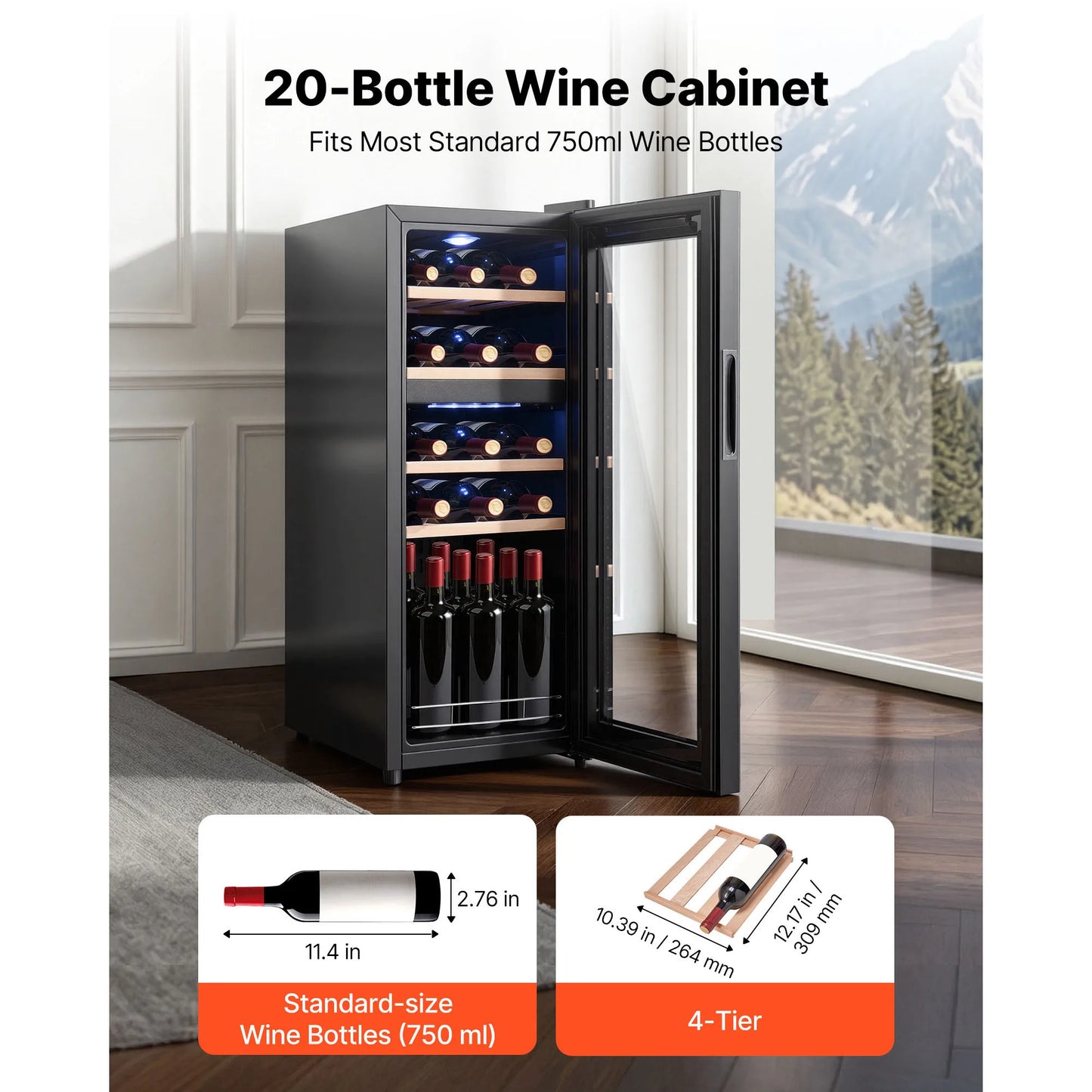 20 Bottle Wine Fridge