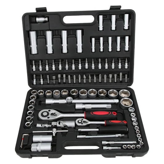 94 Pcs 1/2 1/4in chrome Vanadium Steel Tool Kit