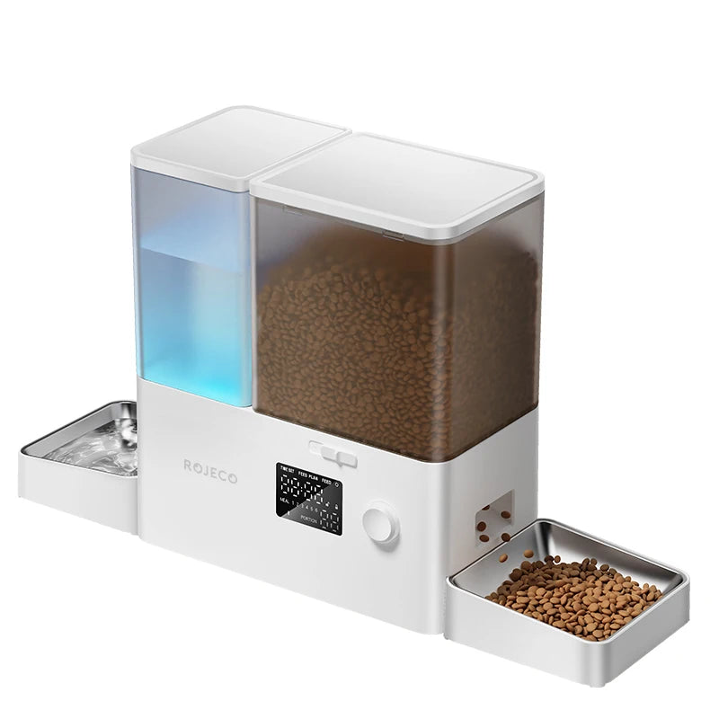 8.5L 2In1 Automatic Pet Feeder Gravity Water Fountain