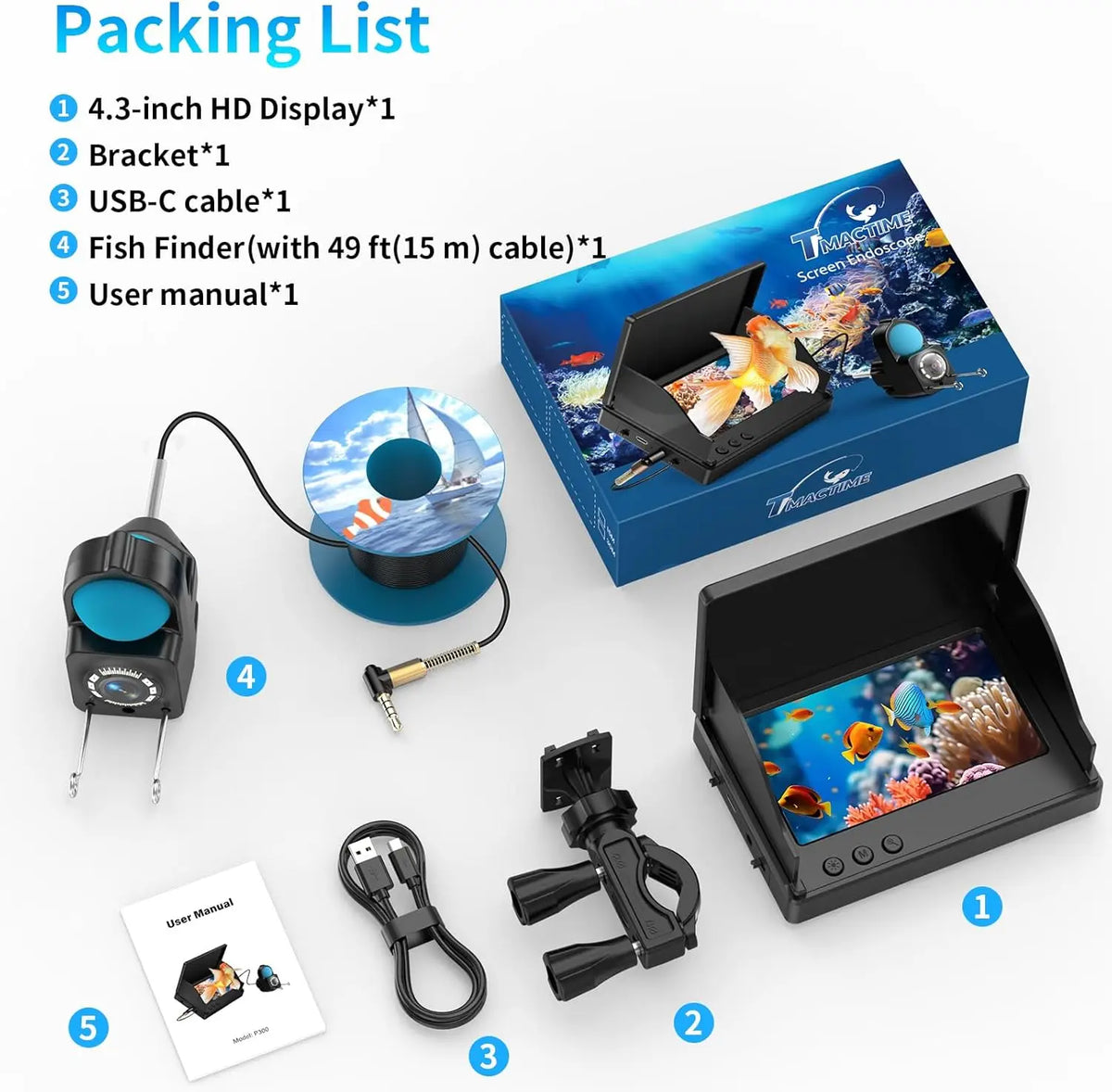 Underwater Fishing Camera