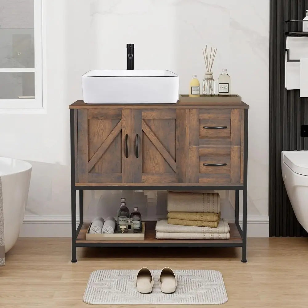36" Bathroom Vanity with Sink Combo